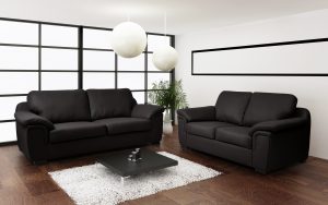 Amy 3+2 Faux Leather Sofa Set