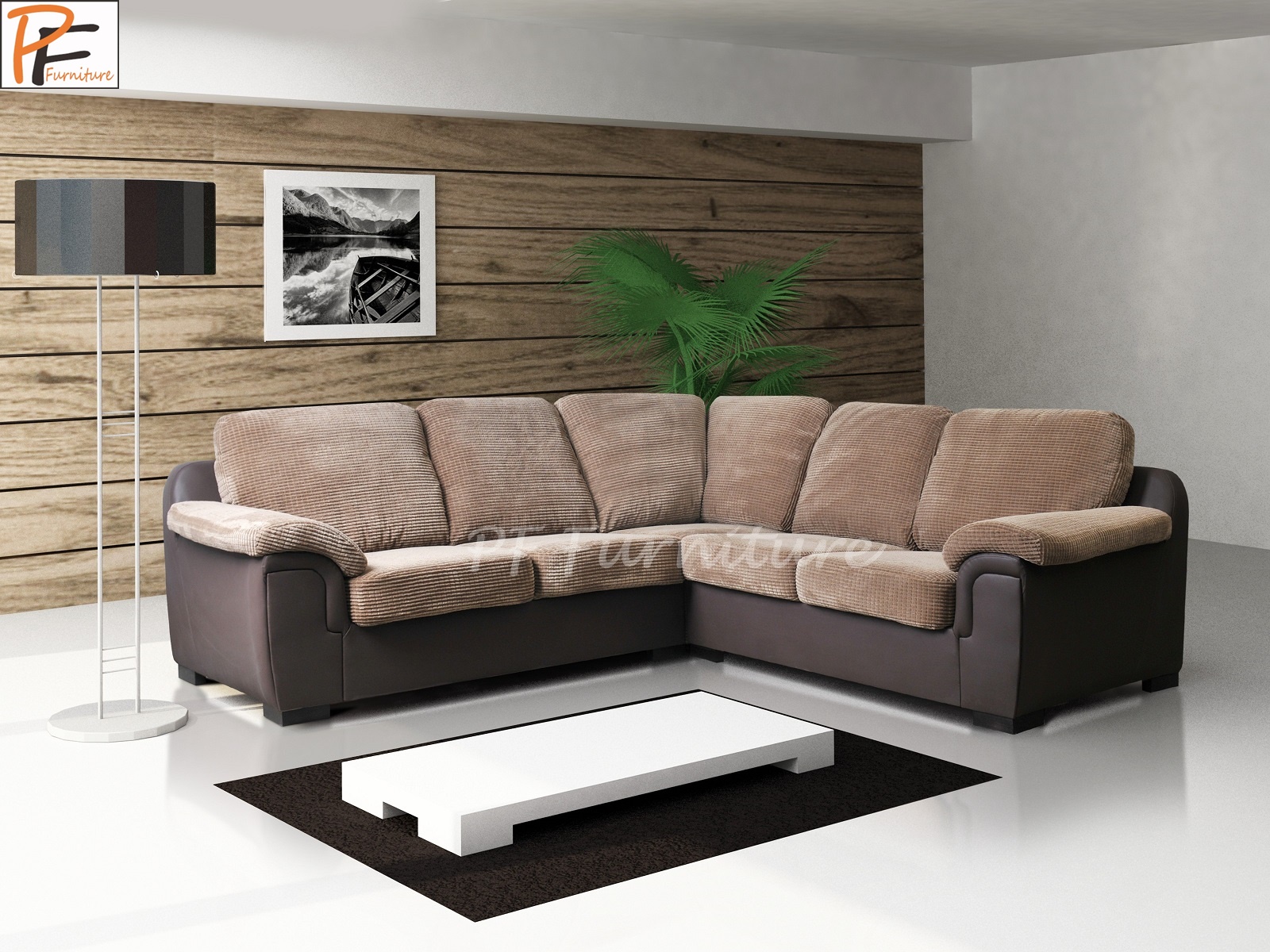 Corner Sofas In Both Leather & Fabric