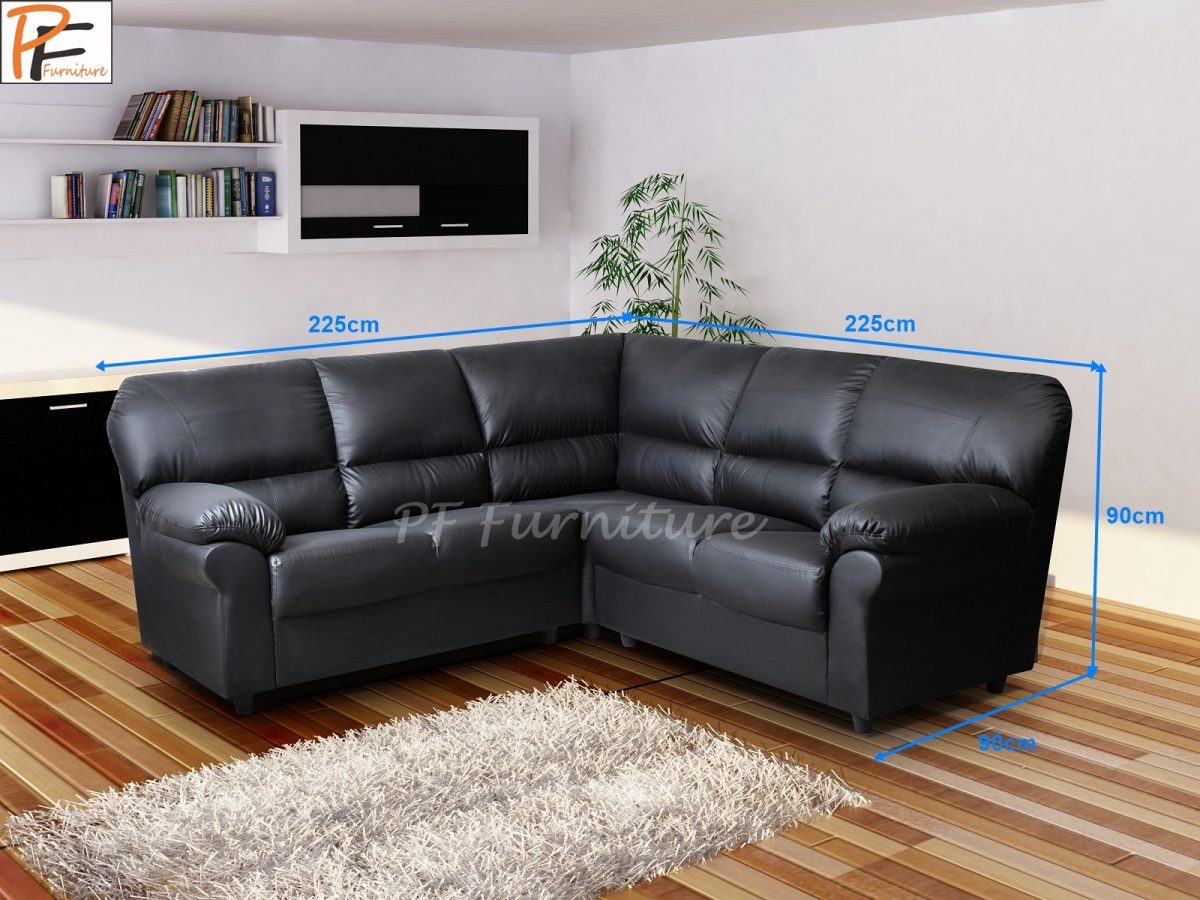 Candy Corner Sofa Faux Leather -971