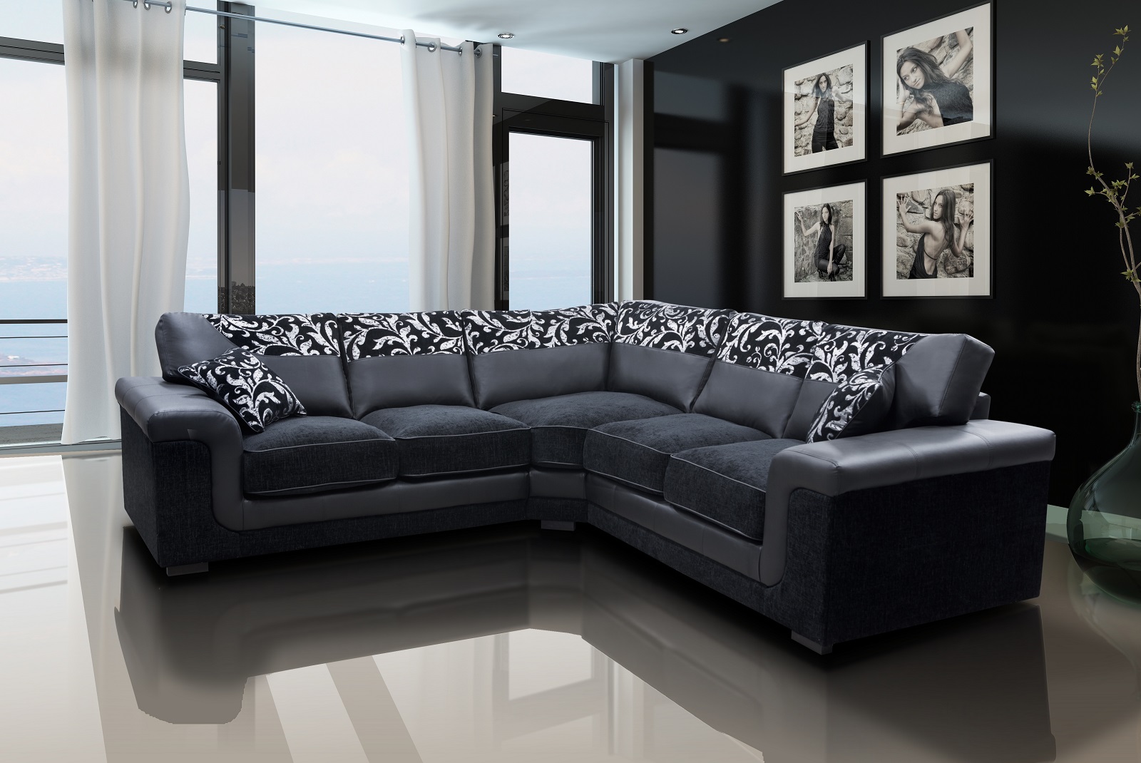 Symphony Corner Sofa (2C2) PF Furniture