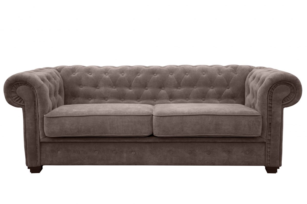 IMPERIAL 2 SEATER SOFA BED FABRIC-1280