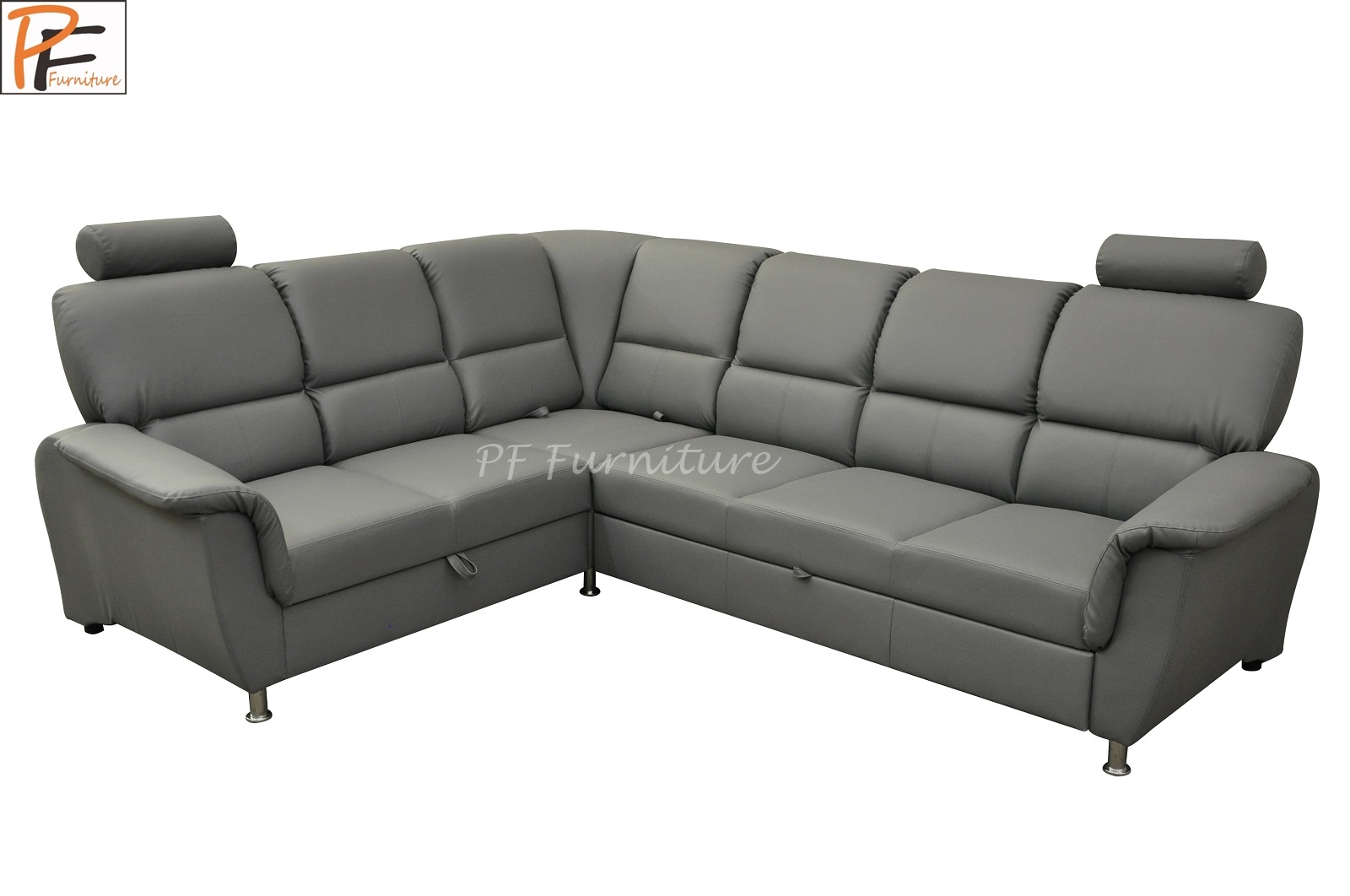 San Diego Corner Sofa Bed Pf Furniture, Leather Sectional San Diego