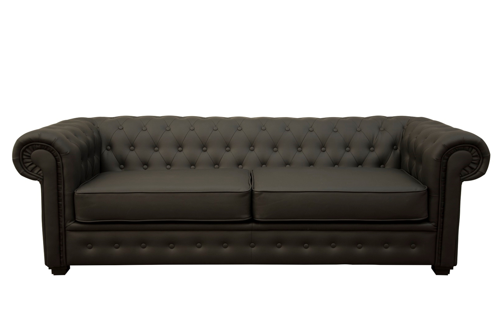 fold out couch leather