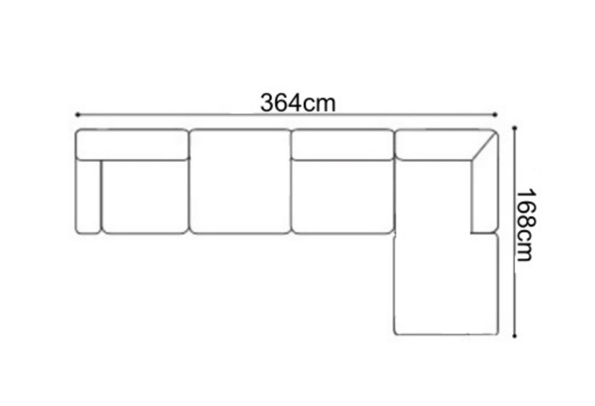 Azzuro Modular Corner Sofa PF Furniture
